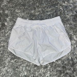 White Athletic Shorts